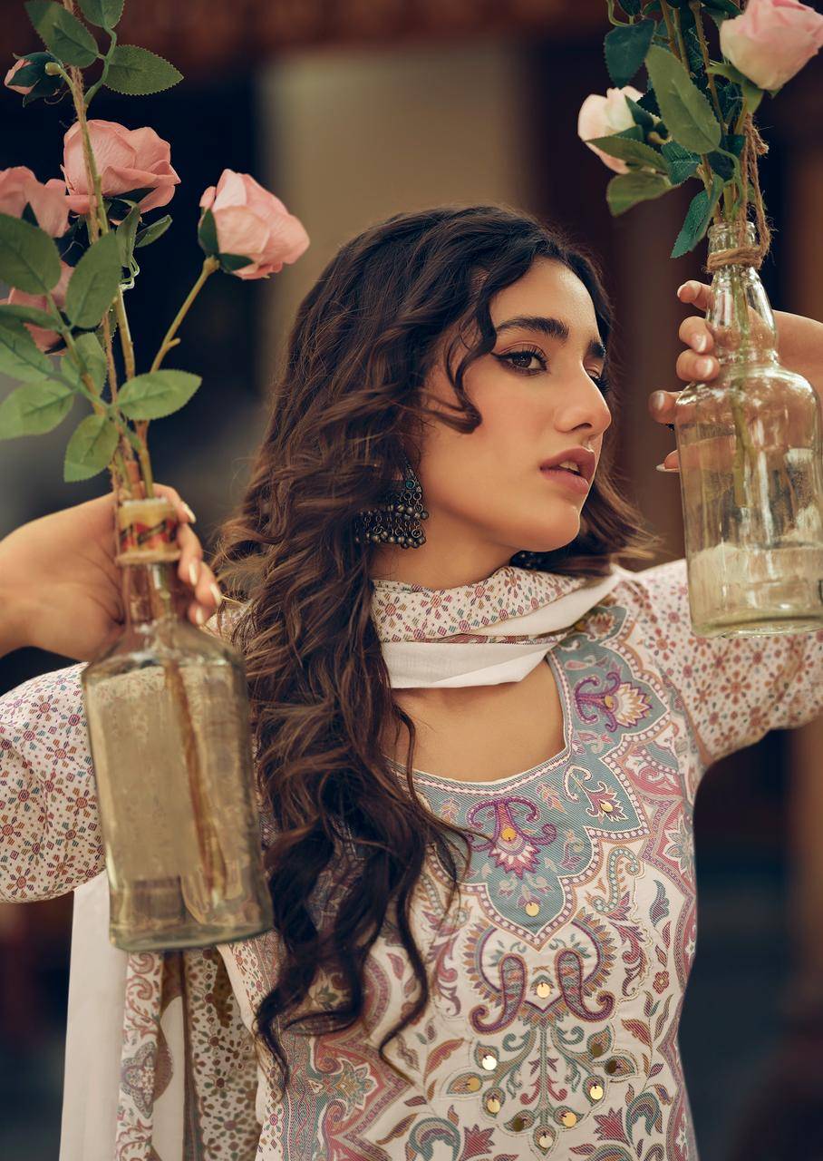  Tropical stories by SANNA FASHION 11173 To 11178 Series Beautiful Fancy Stylish Colourful casual wear Pure Milanz cottonDresses At Wholesale Price